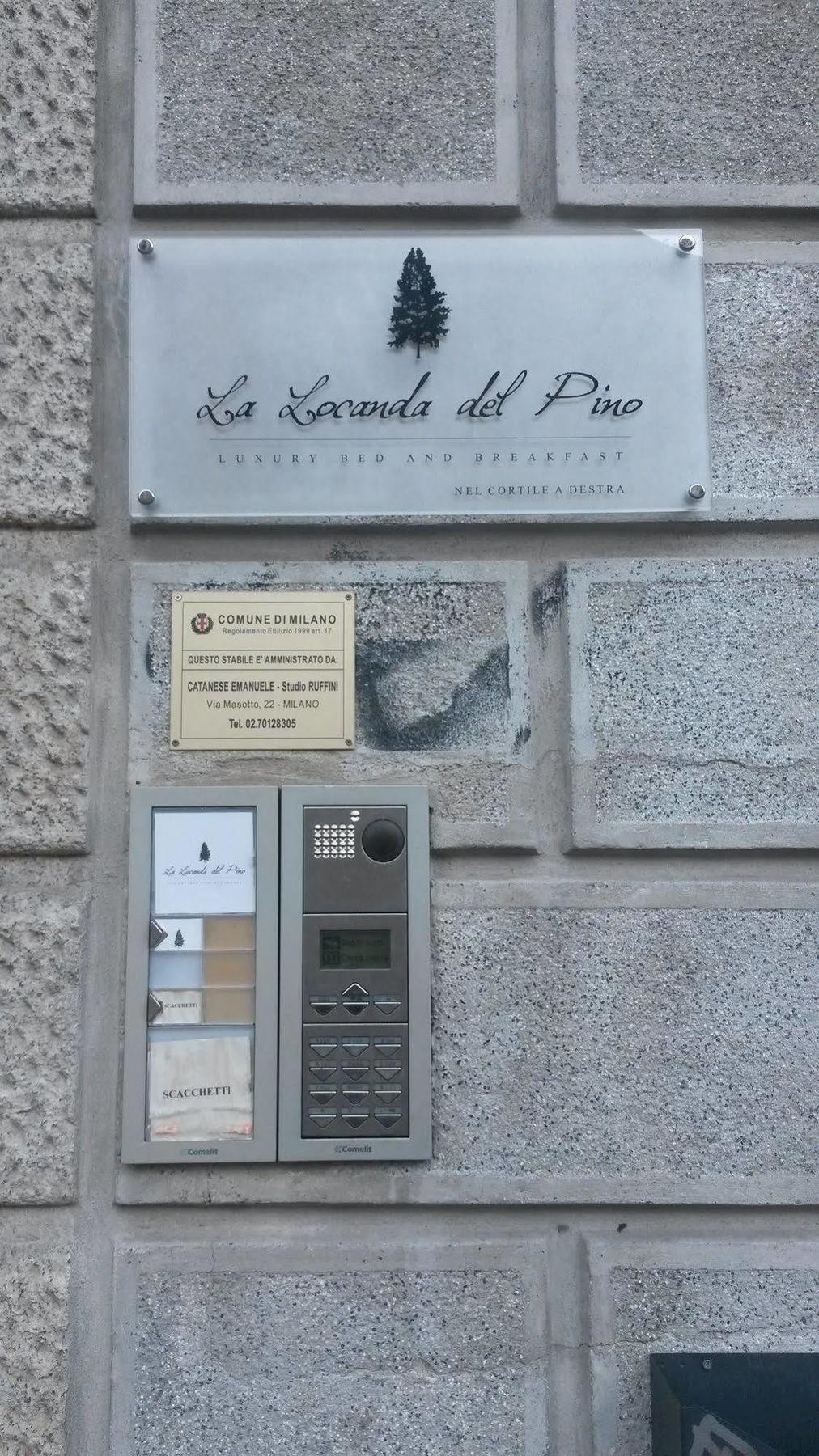 La Locanda Del Pino Mailand Exterior foto